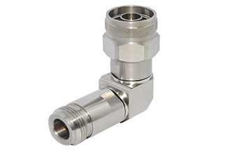 18GHz N(母頭)-N(公頭)射頻轉(zhuǎn)接器，90°直角彎